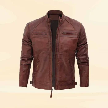 Rider's Rebel Riveted Racer leather jacket